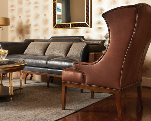 NC Furniture Manufacturer Hancock & Moore Living Room Setting 2